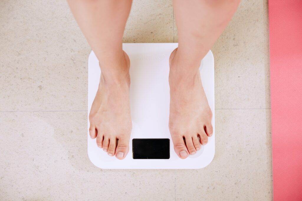 Person on Scales